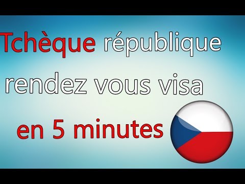 Vidéo: Comment Obtenir Un Visa Pour La République Tchèque