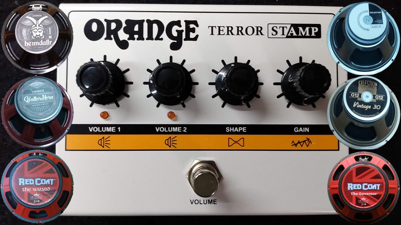 Orange Terror Stamp (Nordik, Celestion & Eminence)