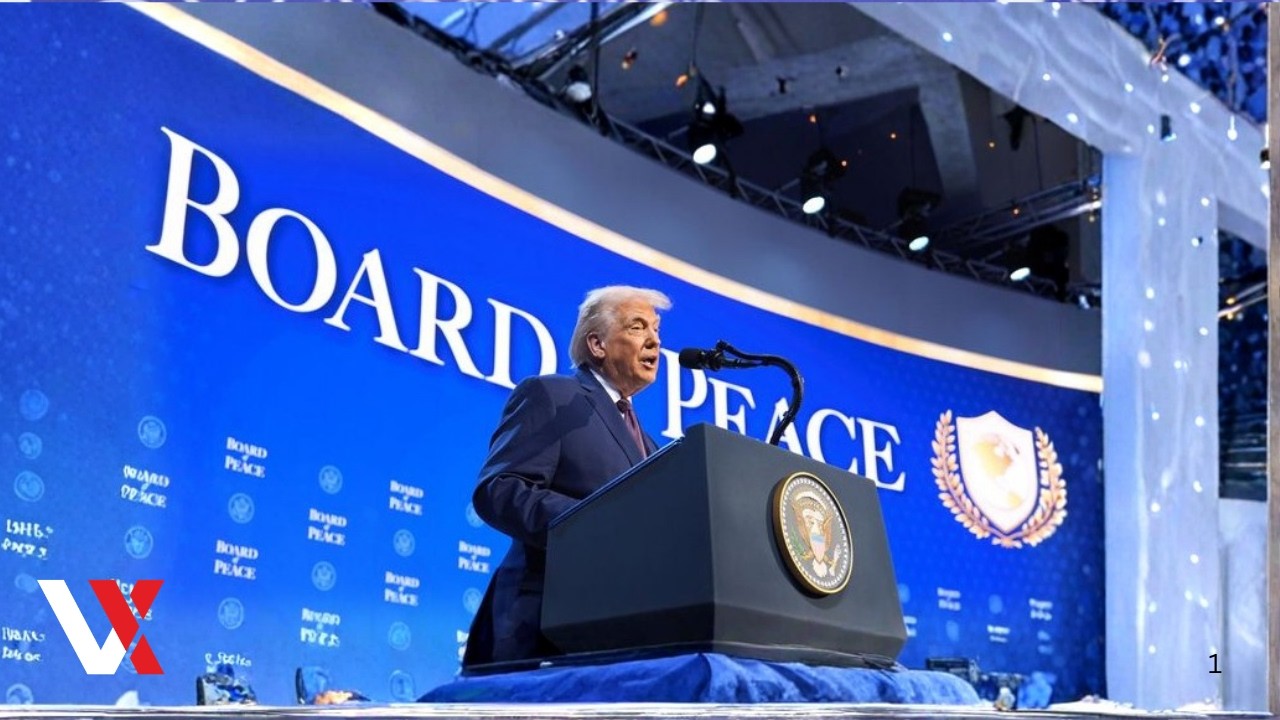 US President Trump's Full Speech At First-Ever 'Board Of Peace' Meeting In Washington | VERTEX