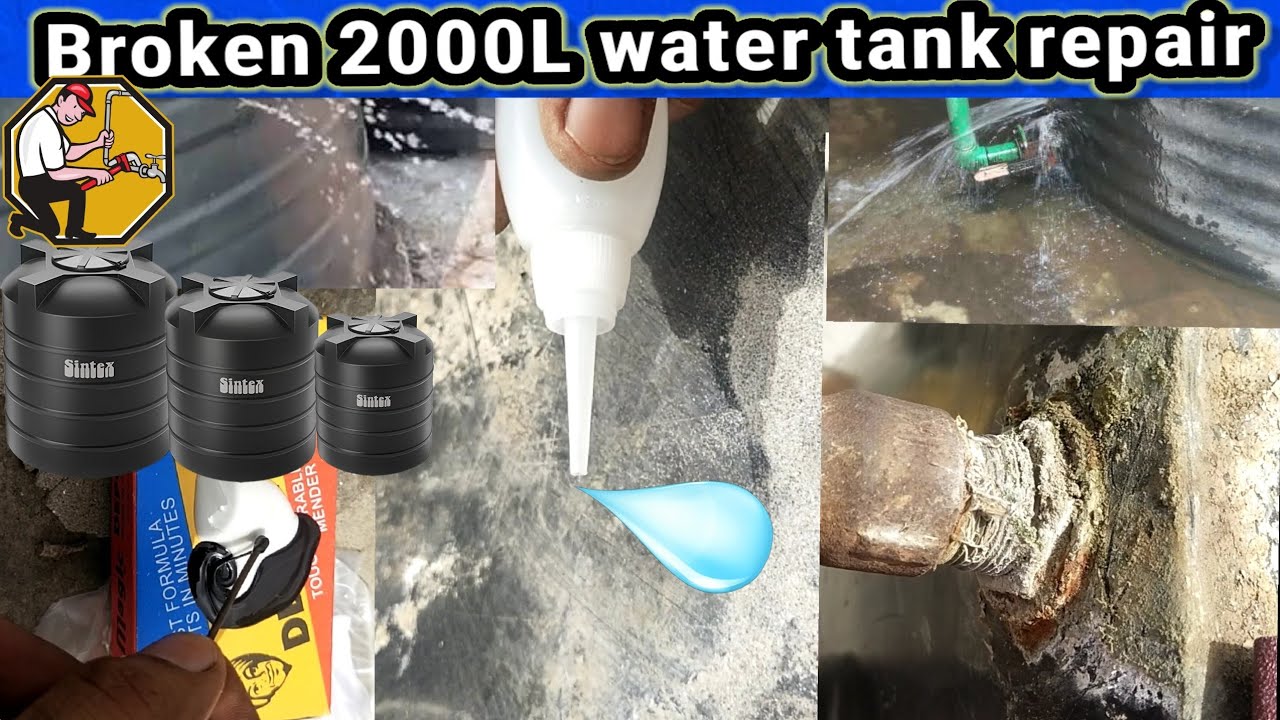 "Dealing with a Broken Water Tank at Home DIY Fixes and Expert Tips