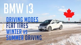 BMW i3 REX in Canada - Winter vs Summer Driving and Flat Tires