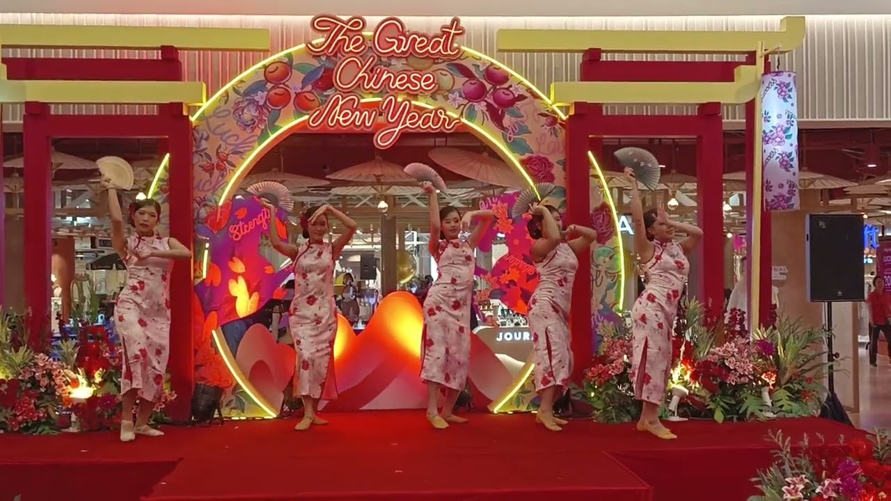 นู๋นัชกับการแสดงงานตรุษจีน 2569 @บ้านนาฏยรักษ์รำไทยเชียงใหม่ กับการแสดงชุด ชิงฮวาฉือ