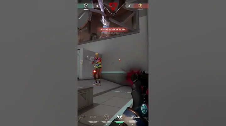 Cypher Turns a 1v3 Into a Masterpiece 🎯 | Valorant Clutch #shorts #valorant #valorantclips