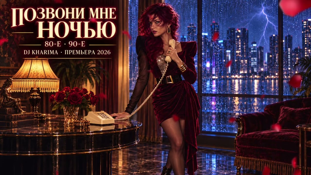 ☎️ DJ KHARIMA — «ПОЗВОНИ МНЕ НОЧЬЮ» 80х 90х | ПРЕМЬЕРА 2026