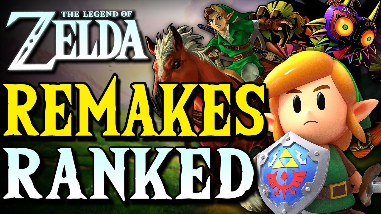 RANKING Every Zelda REMAKE/REMASTER from Worst to Best