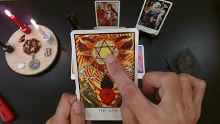 NEW SERIES: PLANETARY RULERSHIP - Sun + Sidereal Leo Decan through the Tabula Mundi Tarot