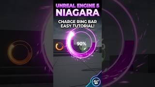 Charge Ring Bar in Unreal Engine 5 Niagara