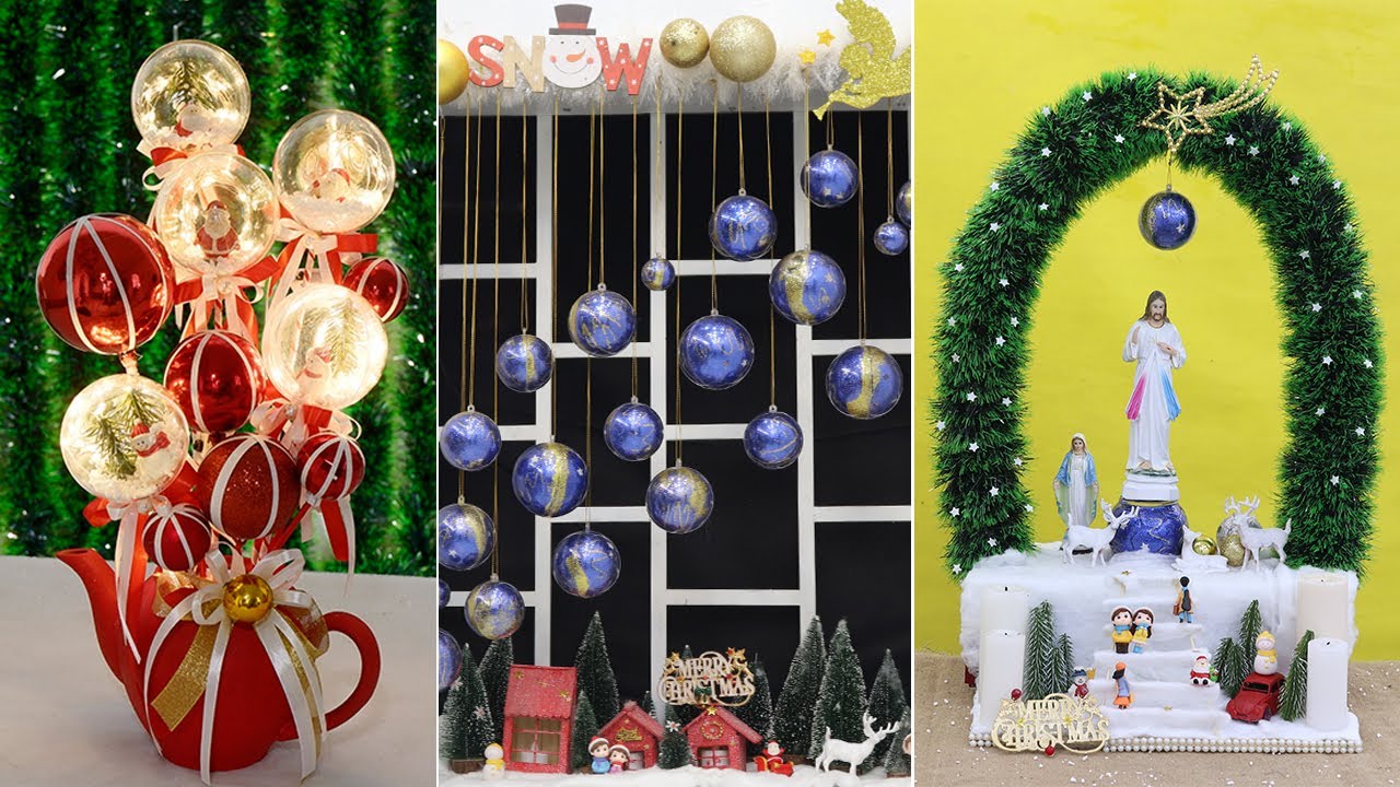 10 Diy christmas decorations 2021🎄 Christmas Decorations Diy YouTube