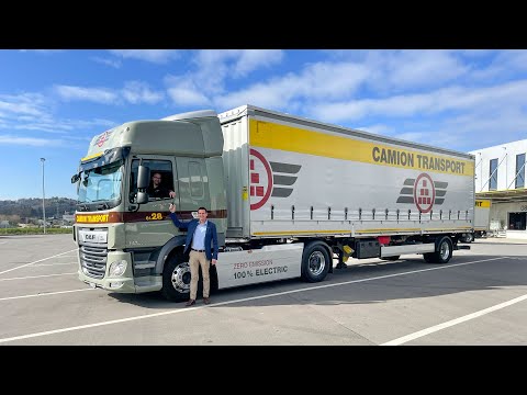 DAF CF Electric – mehr grüne Power bei Camion Transport