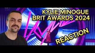 Kylie Minogue FULL live from London BRIT Awards 2024 reaction