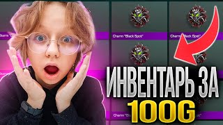 СРОЧНО!! 😱 СОБРАЛА ЛУЧШИЙ ИНВЕНТАРЬ ЗА 100 ГОЛДЫ В STANDOFF 2 !!! 😱