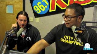 Dj Bonics interviews WWE wrestler CM Punk