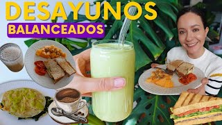 3 ideas de desayunos saludables