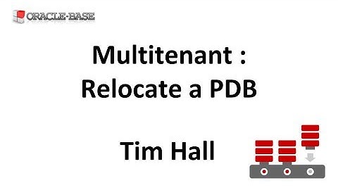 Multitenant : Relocate a Pluggable Database (PDB) in Oracle Database 12.2 Onward