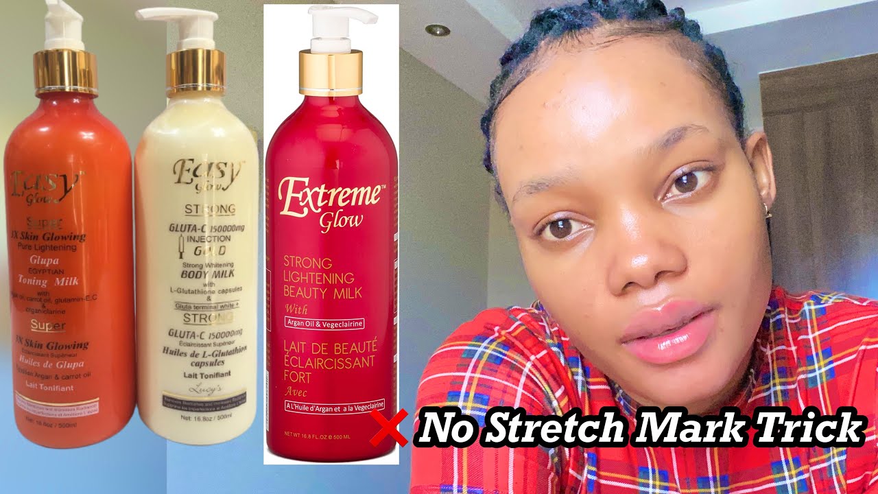 How To Properly Use Your lightening/Whitening Cream Without Giving Skin Reaction Or Stretch Marks