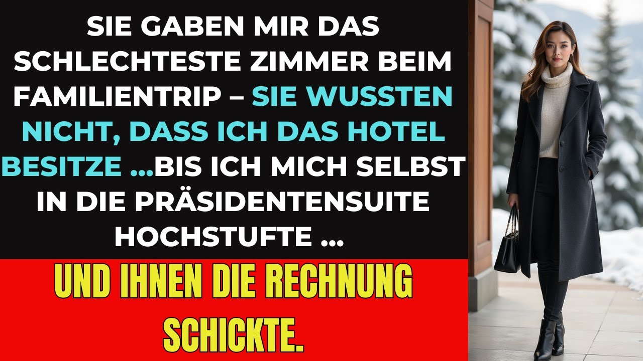 ✅ Sie gaben mir das schlechteste Zimmer – bis sie erfuhren, dass ich das Hotel besitze