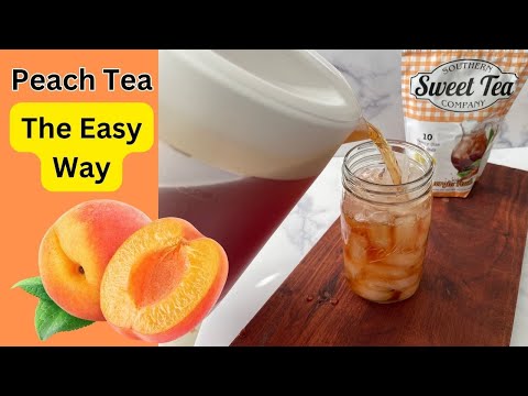 How to Make Peach Tea