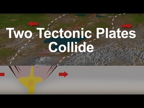 Video: När två litosfäriska plattor som bär kontinental skorpa kolliderar är det troligt att resultatet blir?