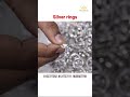 Silver rings collection #shorts