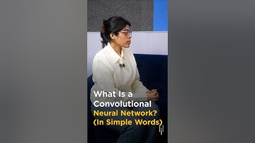 🔥What Is a Convolutional Neural Network? (In Simple Words) #shorts #simplilearn