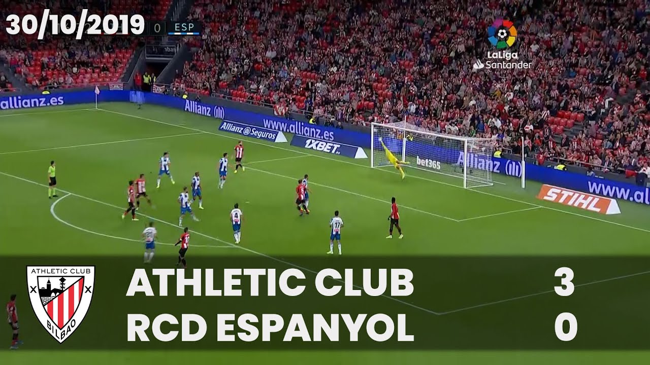 Con qué frecuencia Genuino Fe ciega Partido Completo: Athletic Club - RCD Espanyol (LaLiga 2019-20) | Athletic  Club