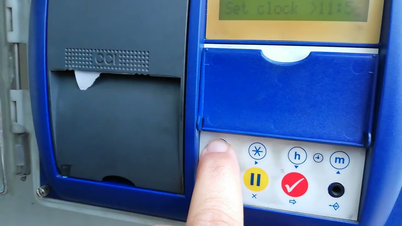 ضبط ساعة الطرمغراف: DL-PRO من Thermo king