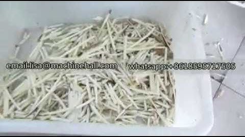 Commercial Tapioca Strip Cutting Machine|Cassava Chips Cutter Video