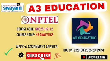 NPTEL HR Analytics Week 4 Assignment Answers | noc25-hs112 IIT Roorkee & XLRI