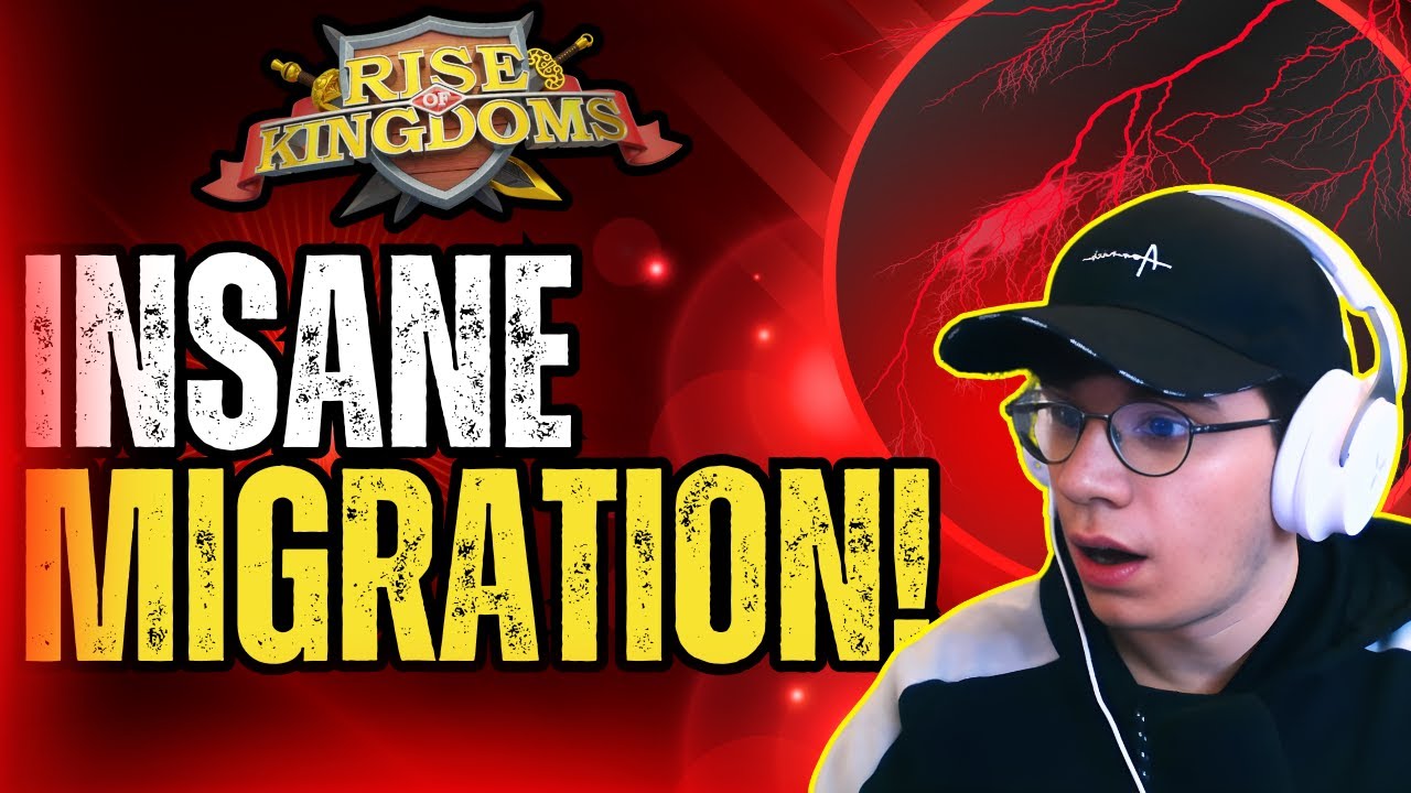 3777 AND 3793 INSANE MIGRATION!!! | Archer Main BeastSlef Rise of Kingdoms 