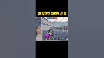 Setting Guide #5 | BGMI update 2.7 #shorts #bgmicontrol #bgmitipsandtricks #bgmishorts