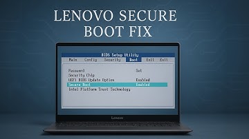 [LENOVO] Cara Mengatasi Secure Boot Status Disabled di Laptop Lenovo