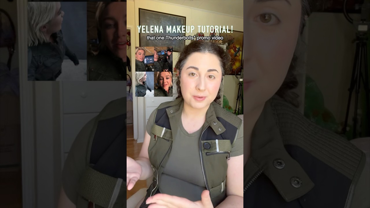 Урок макияжа для Елены Беловой в стиле «Громовержцы»! 