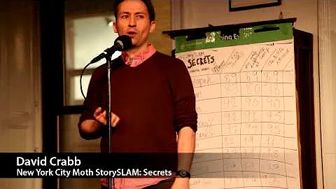 David Crabb The Moth Story Slam Secrets