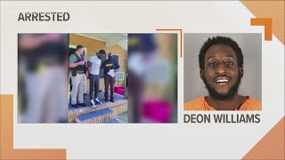 Port Arthur police share video of convenience store shooting suspect arrest