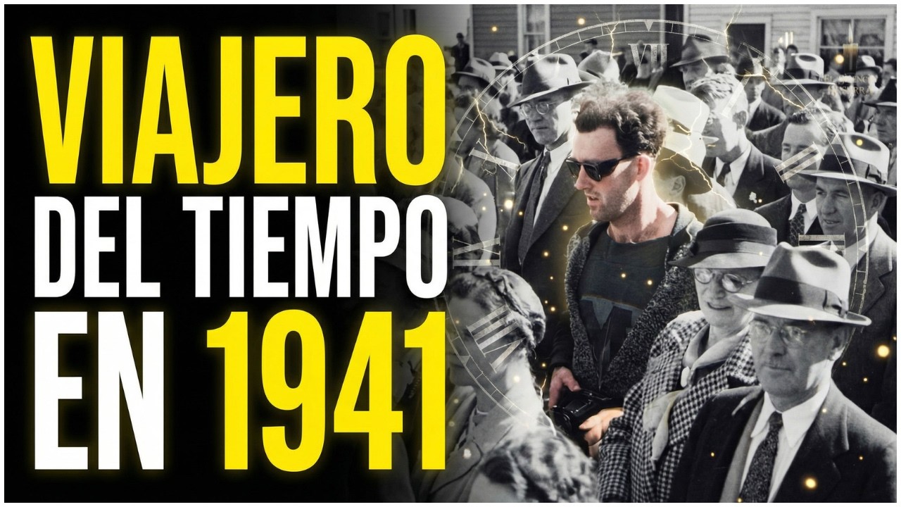 El Hipster de 1941: ¿Viajero del Tiempo Captado en una Foto Real? | El Caso de Gold Bridge