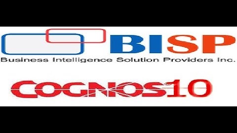 Cognos Report Studio AdHoc Analysis