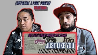 Louis Tomlinson Just Like You Official Audio Reaction Louis Tomlinson Just Like You Official Audio Reaction