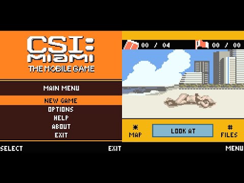 CSI: Miami - Прохождение Java игры (Урезанная версия Series40v1)