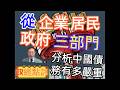 從企業、居民、政府三部門分析中國債務有多嚴重#政經點評