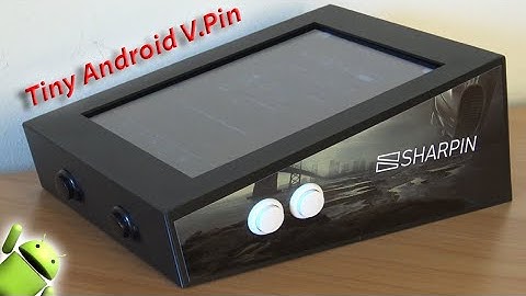 Sharpin Mini Android Virtual Pinball Machine... It