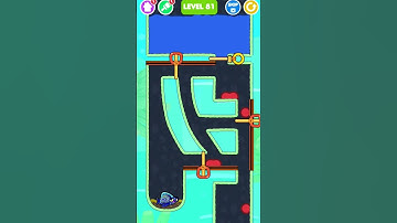 Save the Fish Game||Pull the Pin||Save the Fish Level 80||Tips to save fish #shorts