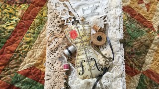 Handmade Journal Flip Thru - SEWING THEME