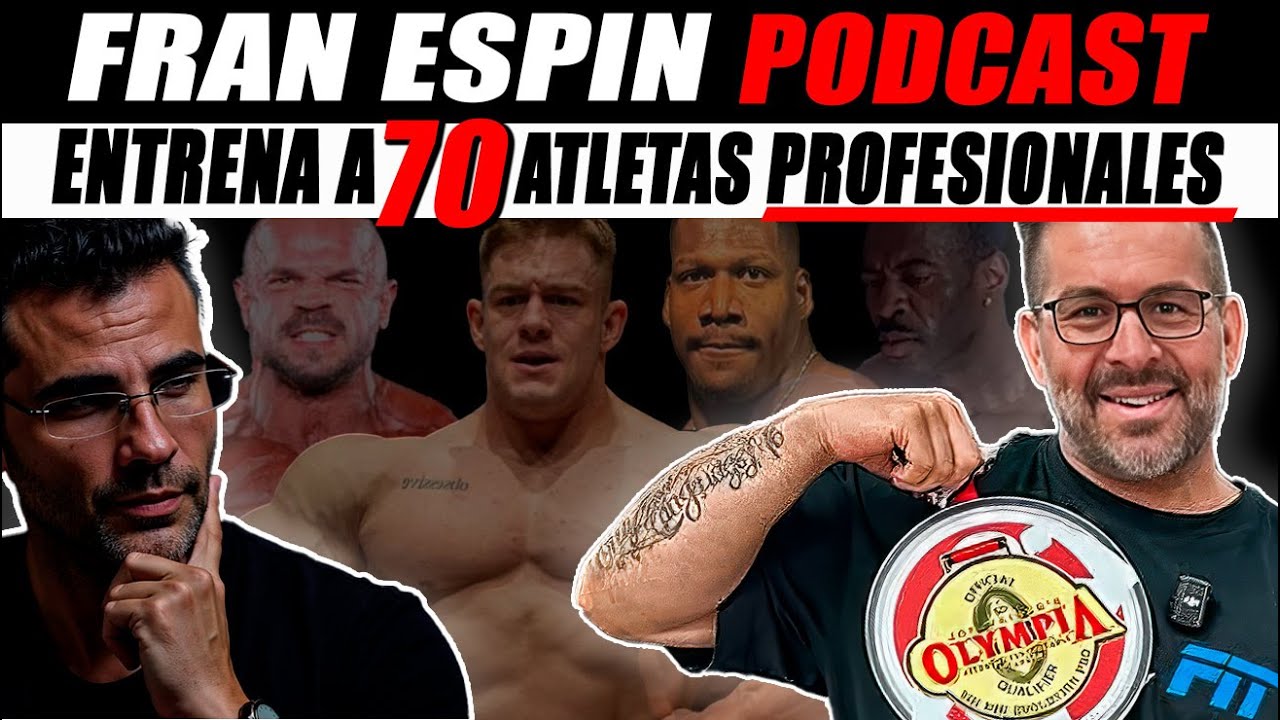 💥70 ATLETAS PRO a SUS ÓRDENES: Fran Spin  nos cuenta TODO en el  PODCAST | Madelman, Neckzilla, Joan