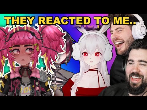Nogla & Terroriser Reacted to Me! Vtubers React to Vanoss Crew