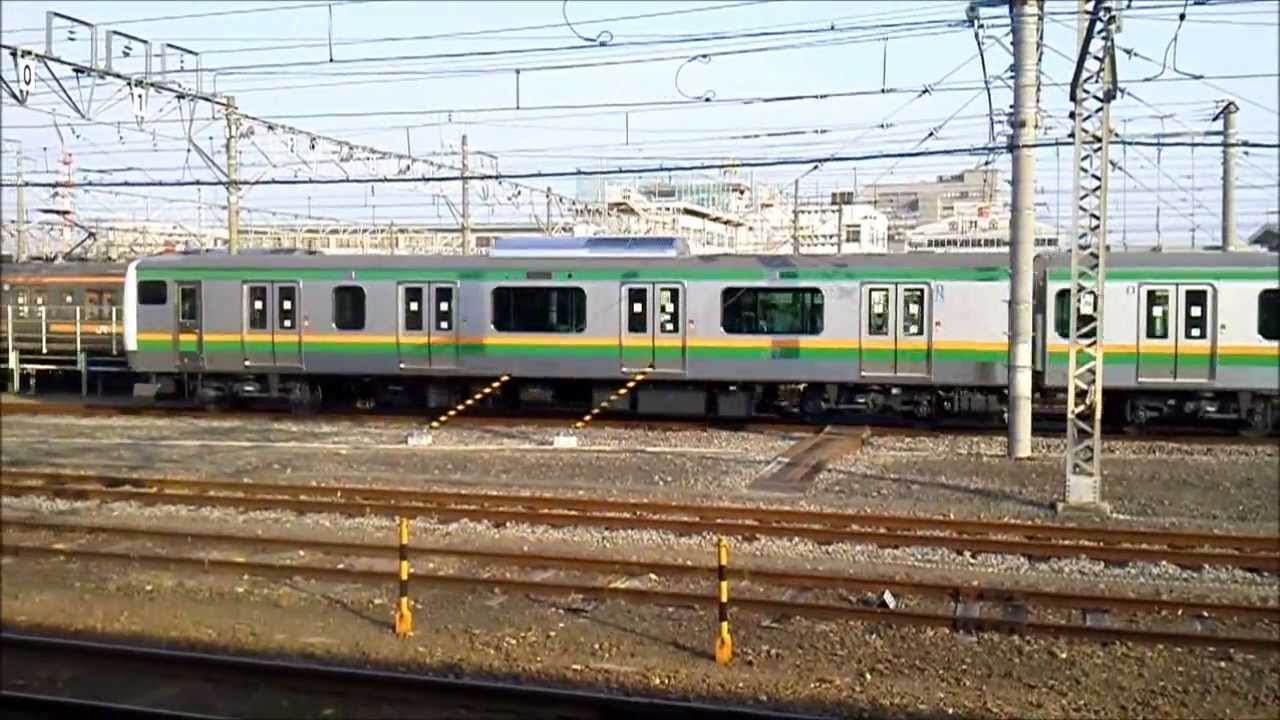 JR東日本 E233系3000番台電車 高崎車両センター 2012/05/28 - YouTube