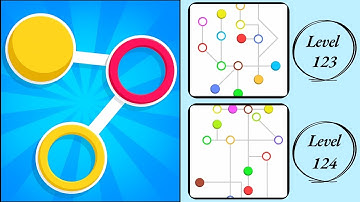 Color Dots: Level 123 , 124 – How to Solve? (Walkthrough)