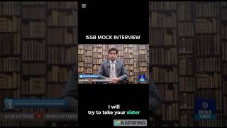 If Someone Teases Your Sister on the Road… | ISSB Mock Interview Response 🔥 #viral