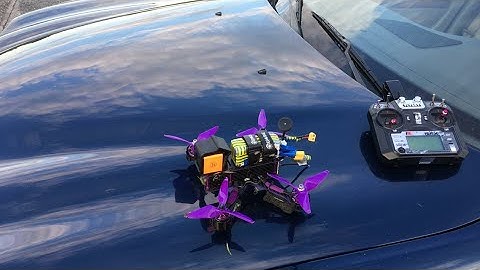 Racing drone Wizard X220s... camera comparison