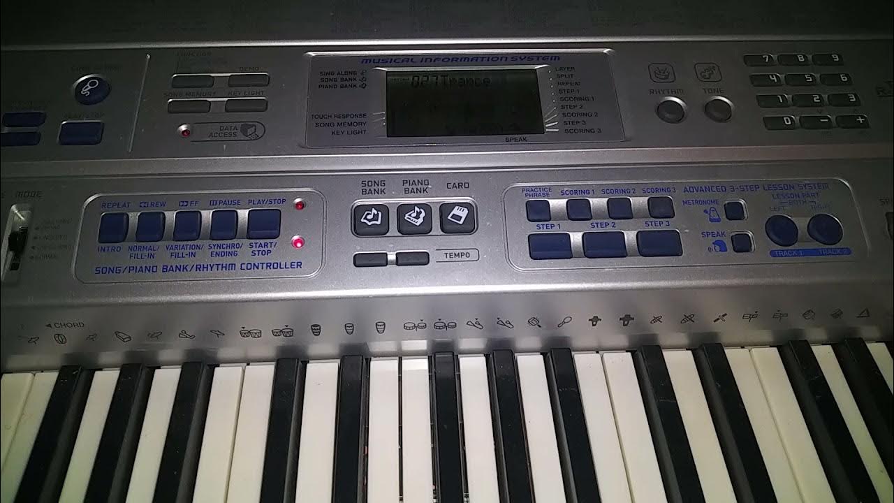 Casio LK90TV Keyboard Piano Rhythm YouTube