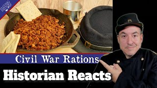 Hardtack &amp; Hell Fire Stew - Tasting History Reaction